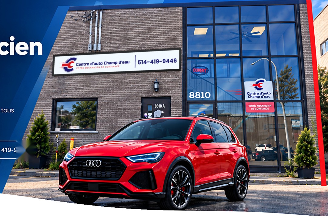 Champ d'eau Auto Centre garage, 8810 Rue Pascal-Gagnon